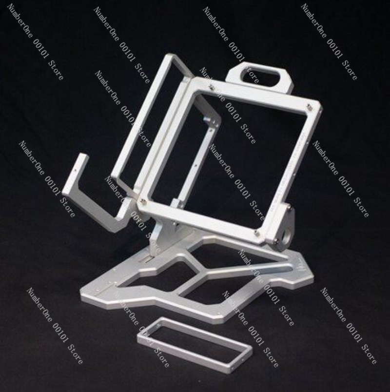 Aluminum Open Frame Test Bench Water Cooling - Case Mini ITX in Alluminio Open